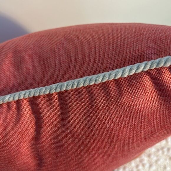 Coral Accent throw Pillow 20”x20” - Picture 4 of 6